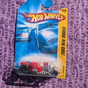 Red Hot Wheels Racing Car Toy
